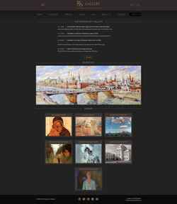 Skærmbillede russianartgallery.org