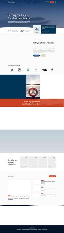Skærmbillede daniamant.com