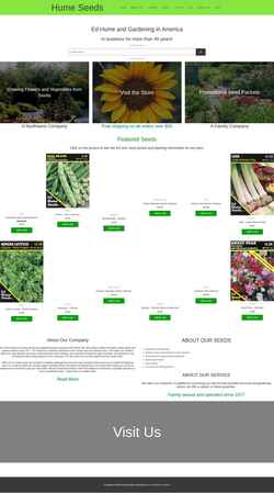 Schermata humeseeds.com