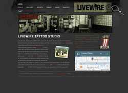 Screenshot livewiretattoo.com