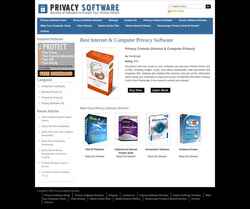 Captură de ecran privacysoftware.biz
