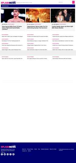 Screenshot splashnewsonline.com