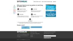 Screenshot siteholic.com