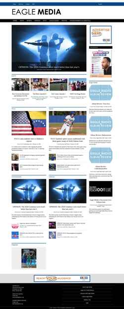 Snímek obrazovky eaglenews.org