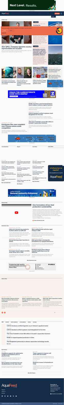 Ekran görüntüsü aquafeed.com