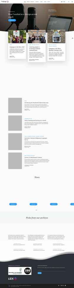 Screenshot languageonthemove.com
