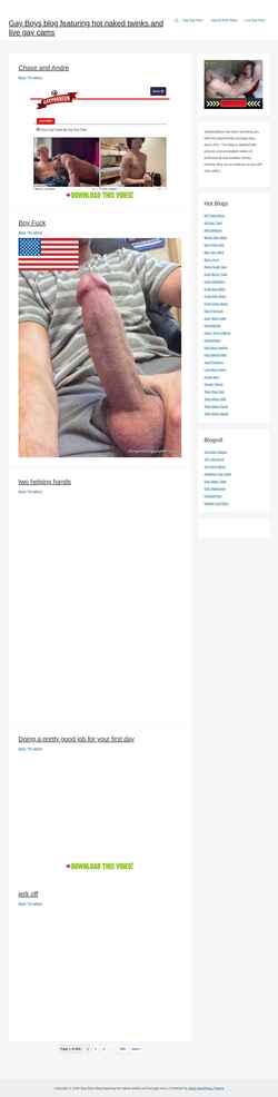 Captura de pantalla 18nakedboys.com