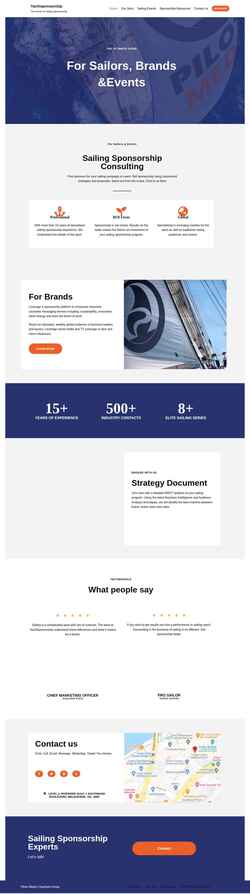 Screenshot yachtsponsorship.com