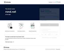 Posnetek zaslona rond.net