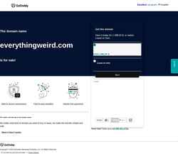 Screenshot everythingweird.com