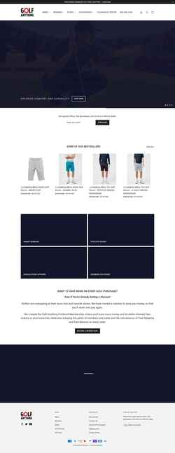 Ekraanipilt golfanything.com