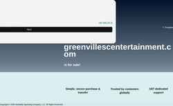 Schermata greenvillescentertainment.com