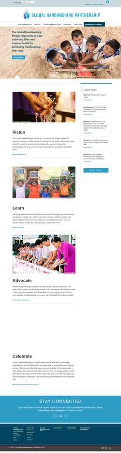 Екранна снимка globalhandwashing.org