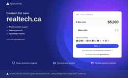 Snímka obrazovky realtech.ca