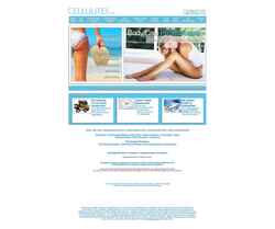 Снимак екрана cellulitepro.com