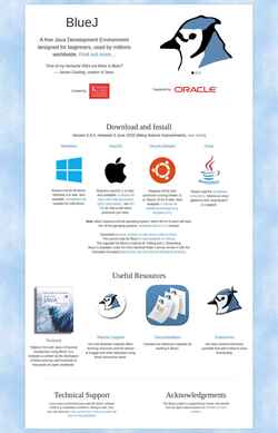 Скриншот bluej.org