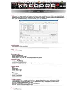 Captura de tela xrecode.com