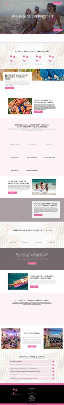 Screenshot bikinicompany.com