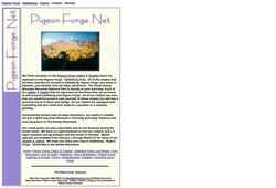 Screenshot pigeon-forge.net