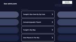 Ekran görüntüsü bas-astro.com
