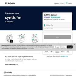 Snímka obrazovky synth.fm