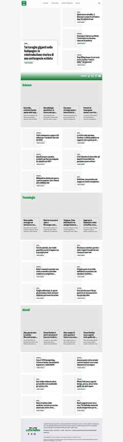 Снимак екрана leganerd.com