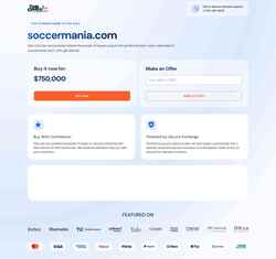 Snimka zaslona soccermania.com