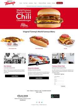 Screenshot originaltommys.com
