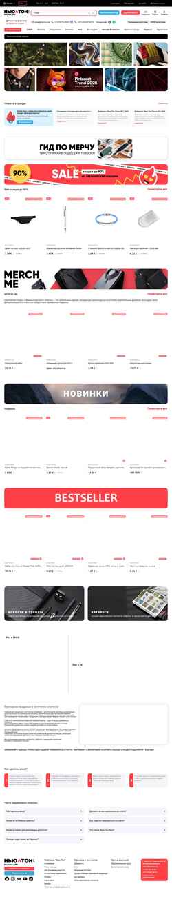 Zrzut ekranu new-ton.org