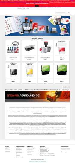 Captura de pantalla stempelfertigung.de
