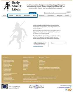Screenshot earlystuartlibels.net