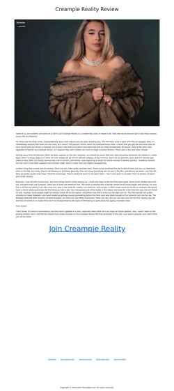 Ekrānuzņēmums creampiereality.pornadept.com
