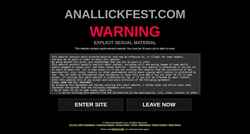 Snímka obrazovky tour.anallickfest.com