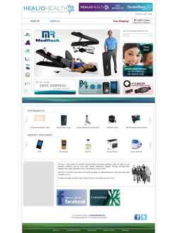Screenshot healiohealth.com