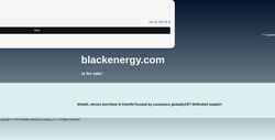 Snímek obrazovky blackenergy.com
