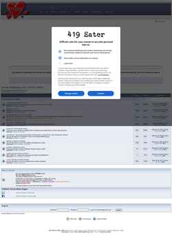 Snímek obrazovky forum.419eater.com