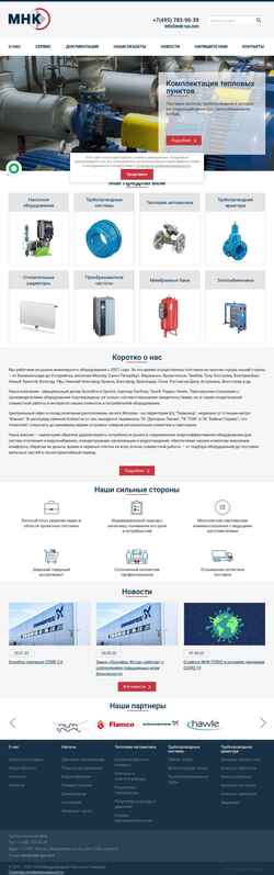 Zrzut ekranu mnk-rus.com