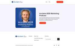 Ekran görüntüsü b2bmarketingpodcast.com