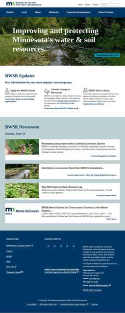 Снимак екрана bwsr.state.mn.us