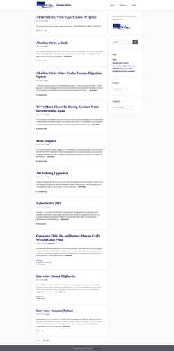 Zrzut ekranu absolutewrite.com