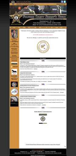 Screenshot staffordsheriff.com