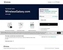 Captura de pantalla wirelessgalaxy.com