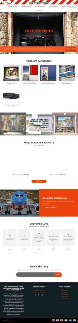 Captura de pantalla style-your-garage.com