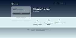 Captura de pantalla kamaco.com