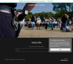 Снимак екрана compton4cops.org