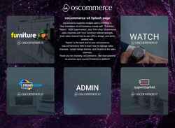 Ekraanipilt demo.oscommerce.com