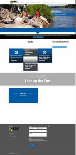 Снимак екрана lehe-ems.de