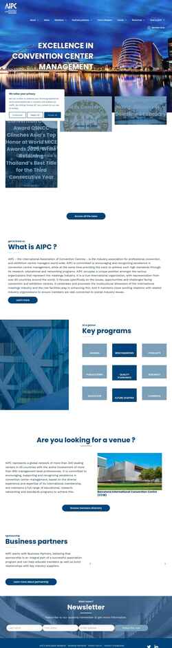 Schermata aipc.org