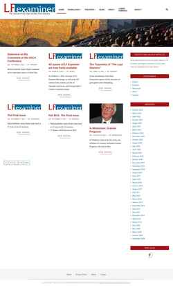 Ekrānuzņēmums lfexaminer.com