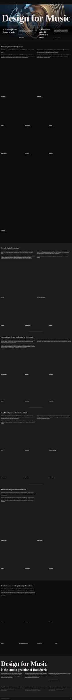 Captură de ecran designformusic.com